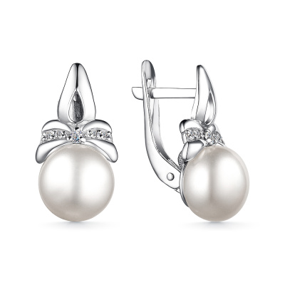 Серьги серебро 52362S1