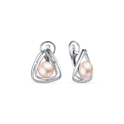 Серьги серебро 52547S3