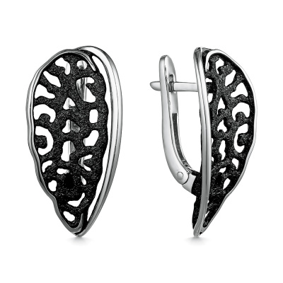 Серьги серебро 52970SB