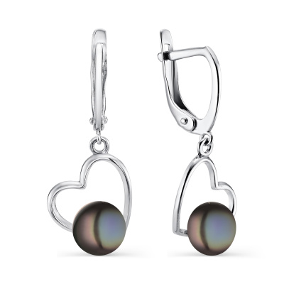 Серьги серебро 28089S2