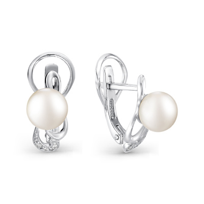 Серьги серебро 52401S1