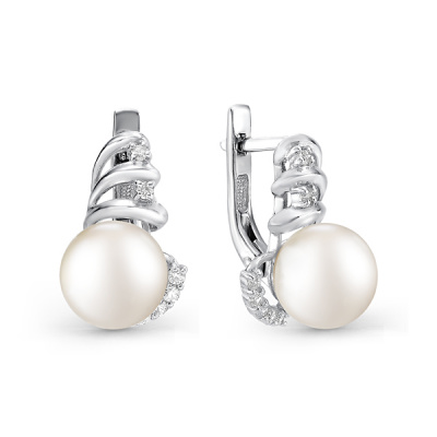 Серьги серебро 52400S1