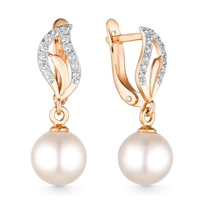 Серьги золото 32604AP1