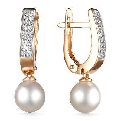 Серьги золото 12680A1