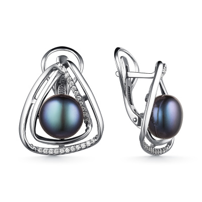 Серьги серебро 52547S2