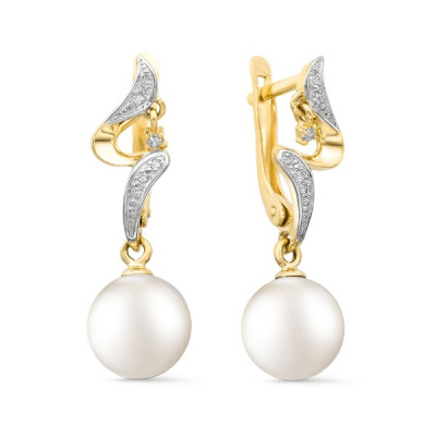 Серьги золото 22401A1