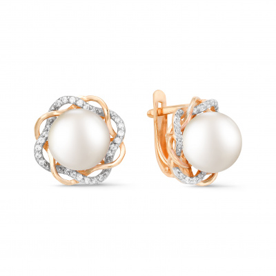 Серьги золото 22416A1