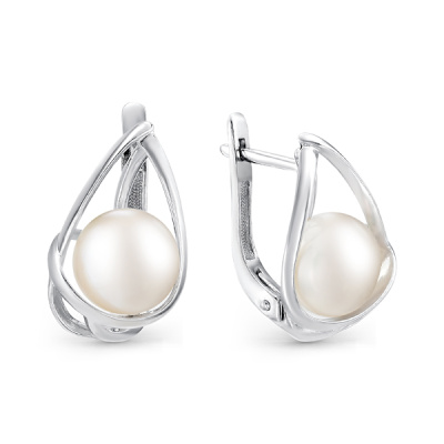 Серьги серебро 52371S1