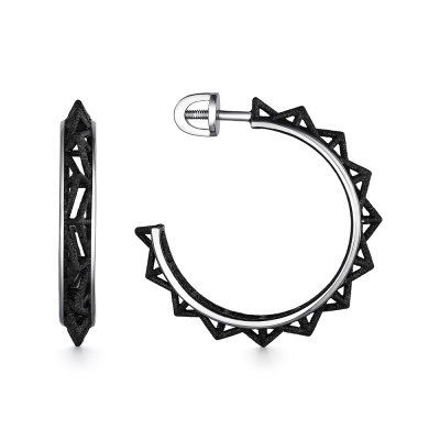 Серьги серебро 52929SB