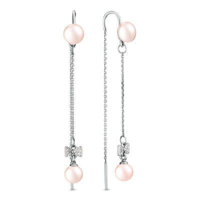 Серьги серебро 52546S3