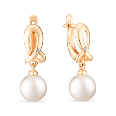 Серьги золото 32603AP1