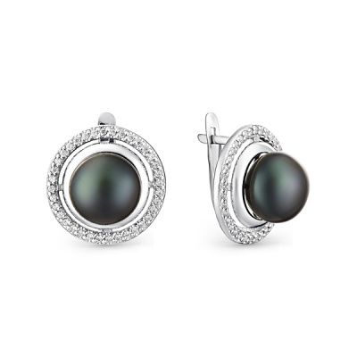 Серьги серебро 28123S2