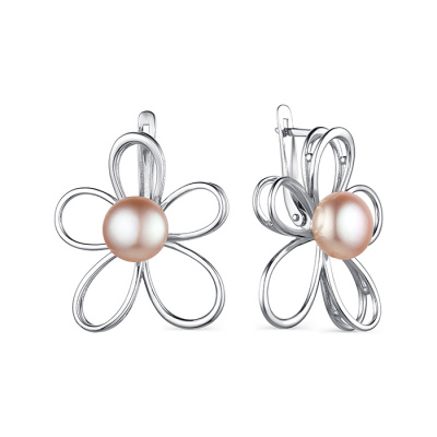 Серьги серебро 52406S3