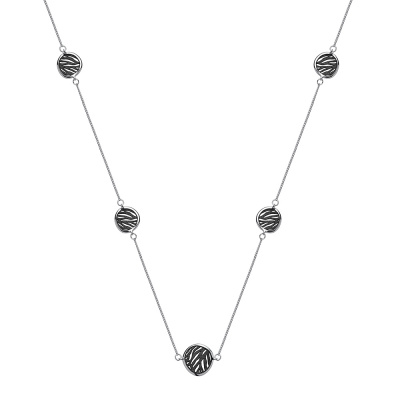 Колье серебро 54941SB.70