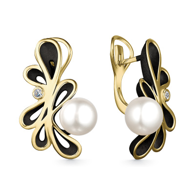 Серьги серебро 52852Y1B