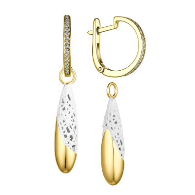 Серьги серебро 52977YW