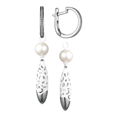 Серьги  серебро 52978.1S1W