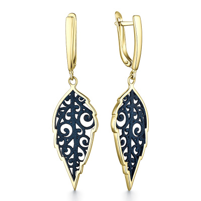 Серьги серебро 52915YU