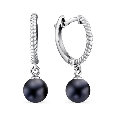 Серьги серебро 28445S2