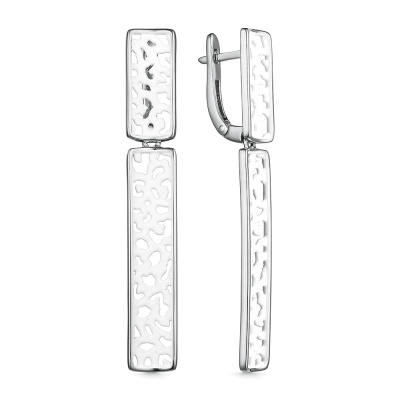 Серьги серебро 52971SW