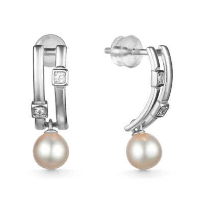 Серьги серебро 28779.1S1