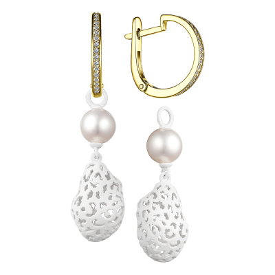 Серьги серебро 52976.1Y1W