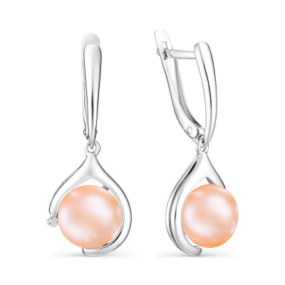 Серьги серебро 52398S3