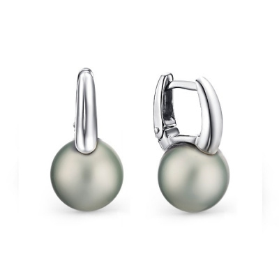 Серьги белое золото 32512.1WT4D12