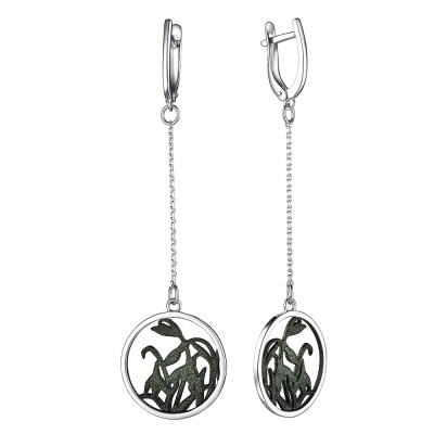Серьги серебро 52922.1SZ