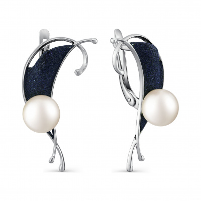 Серьги серебро 52825S1U