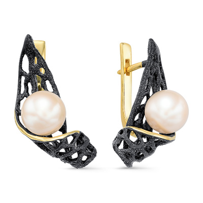 Серьги серебро 52263Y1B