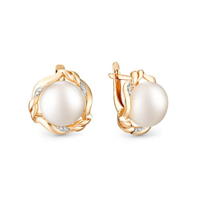 Серьги золото 32395A1