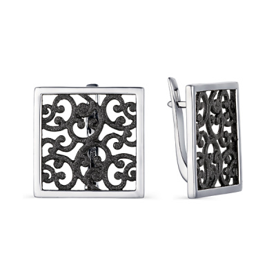 Серьги серебро 52836SB