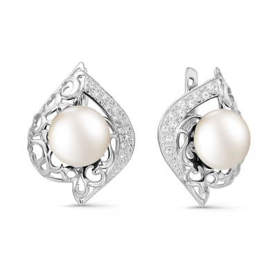 Серьги серебро 52509S1