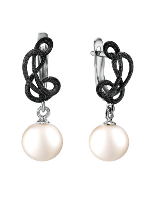 Серьги серебро 28409S1B