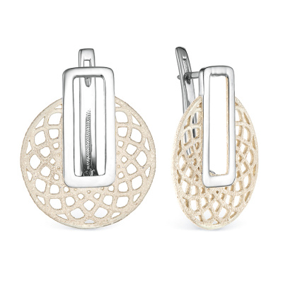 Серьги серебро 52920SH