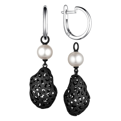 Серьги серебро 52953.1S1G