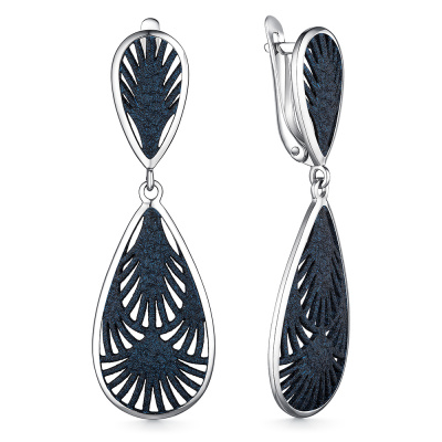 Серьги серебро 52934SU