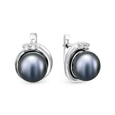Серьги серебро 52312S2