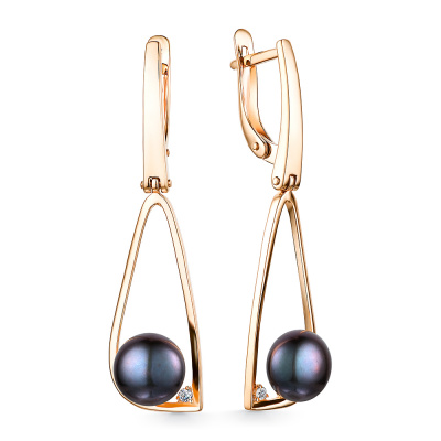 Серьги золото 22027A2