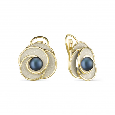 Серьги серебро 52857Y2H