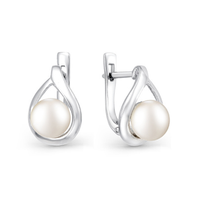 Серьги серебро 52141S1