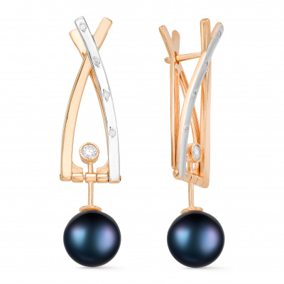 Серьги золото 22645A2