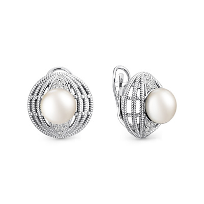 Серьги серебро 52377S1