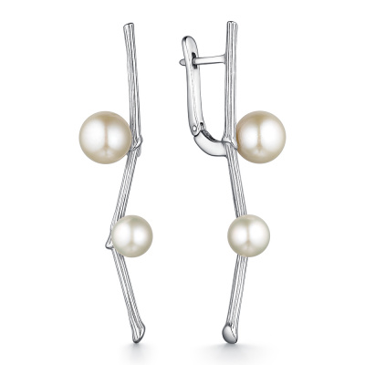 Серьги серебро 52101S1