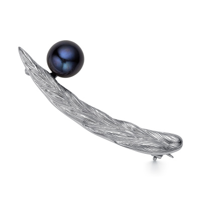 Брошь серебро 56108S2