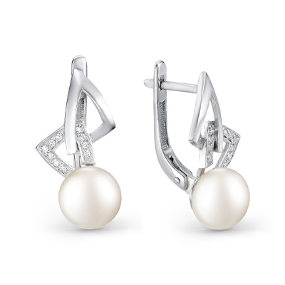 Серьги серебро 52383S1