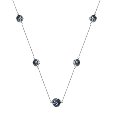Колье серебро 54941SU.70