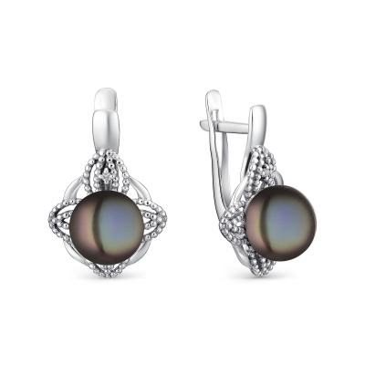 Серьги серебро 52226S2