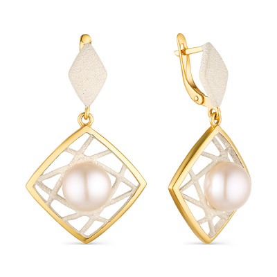 Серьги серебро 52843Y1H